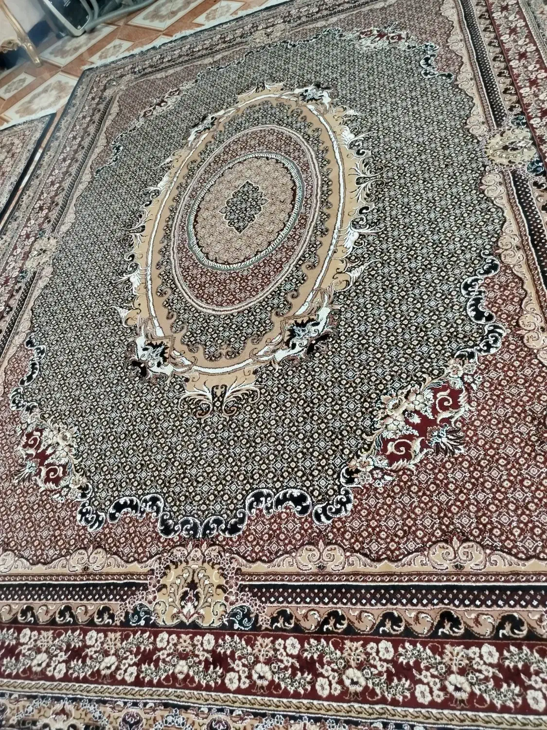 ۳تخته فرش جفت ۲تانه متری یه دانه۱۲متری|فرش|کرمانشاه, |دیوار