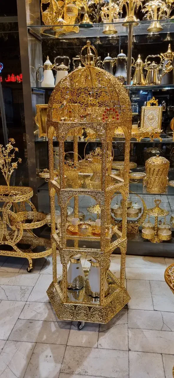 اِستندظروف ایستاده دومتر چهارطبقه اماراتی وارداتی|ظروف سرو و پذیرایی|مشهد, سلام|دیوار