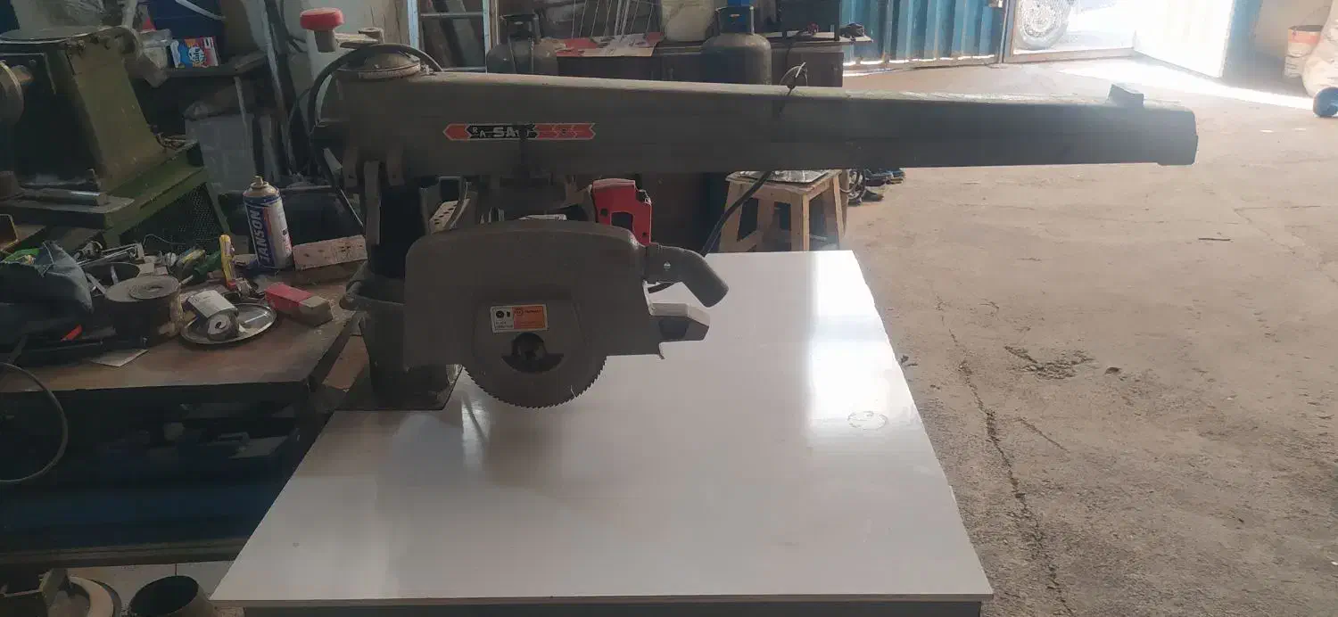 فارسی برچهار محور،اره رادیال،اره کشویی،اره بازویی|ماشین‌آلات صنعتی|پاکدشت, پاکدشت (مامازند)|دیوار