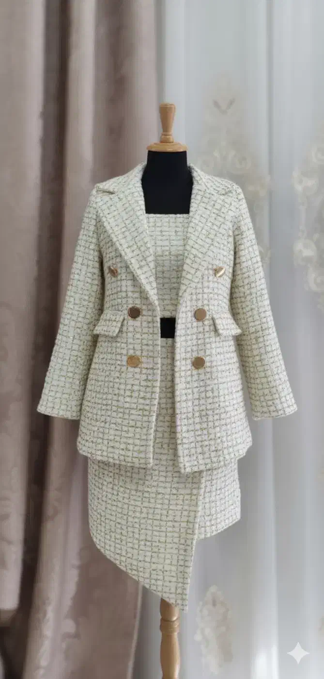 ست کراپ دامن و کت شنل ترک|لباس|مراغه, |دیوار