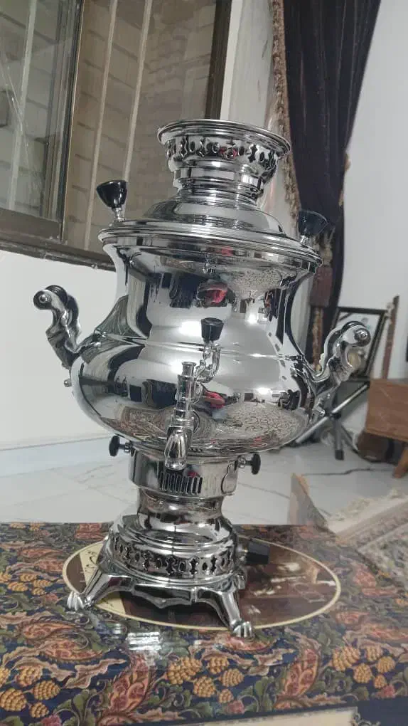 سماور ۶ لیتری نو|سماور، چای‌ساز، قهوه‌ساز|فلاورجان, |دیوار