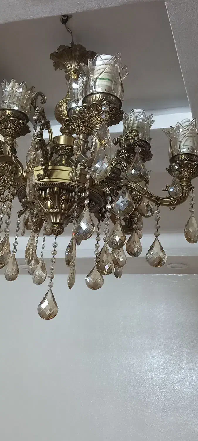 لوستر|لوستر و چراغ آویز|شهریار, شهریار|دیوار