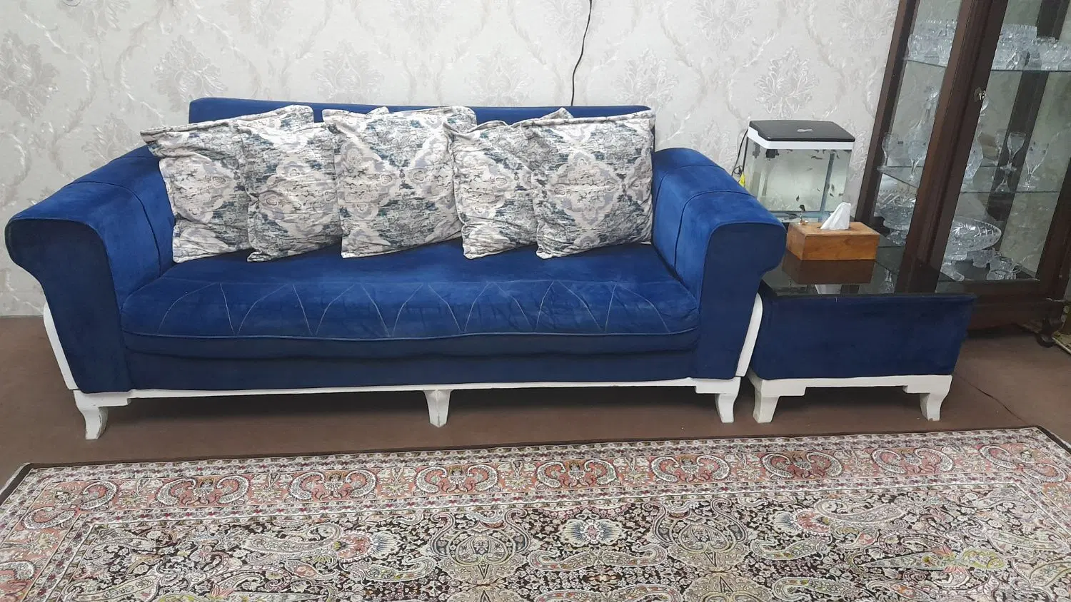 مبل راحتی ۵نفره|مبلمان خانگی و میز عسلی|تهران, خانی آباد نو شمالی|دیوار