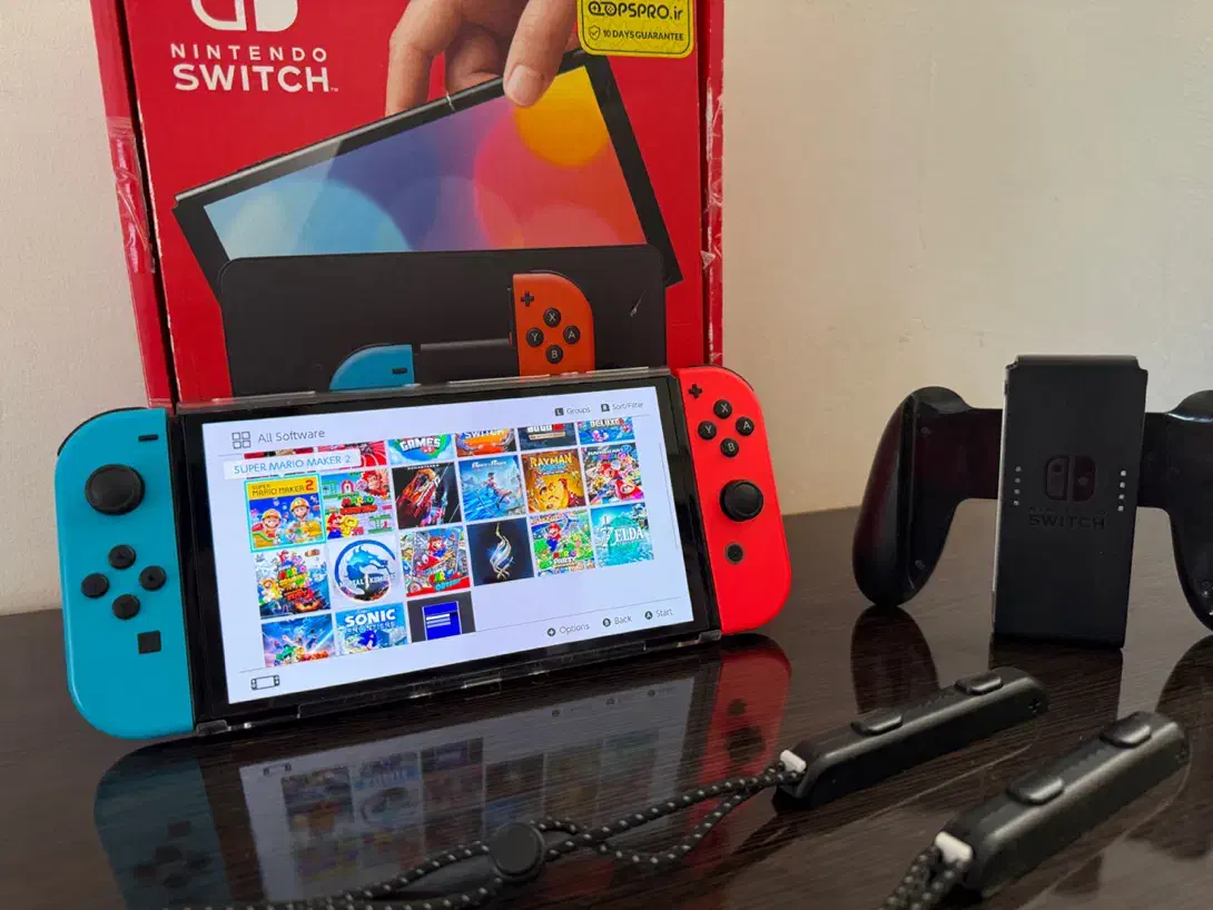 دستگاه NINTENDO SWITCH|کنسول، بازی ویدئویی و آنلاین|مهاباد (آذربایجان غربی), |دیوار