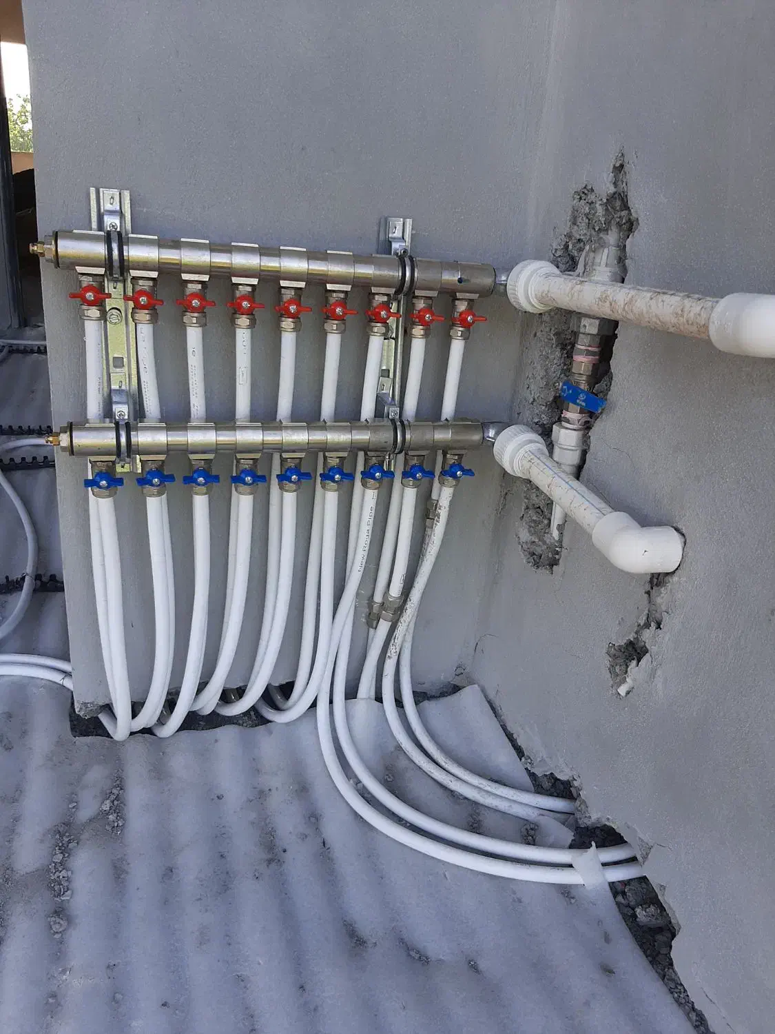 لوله کشی ساختمان ، خدمات نصب|خدمات پیشه و مهارت|نور, |دیوار