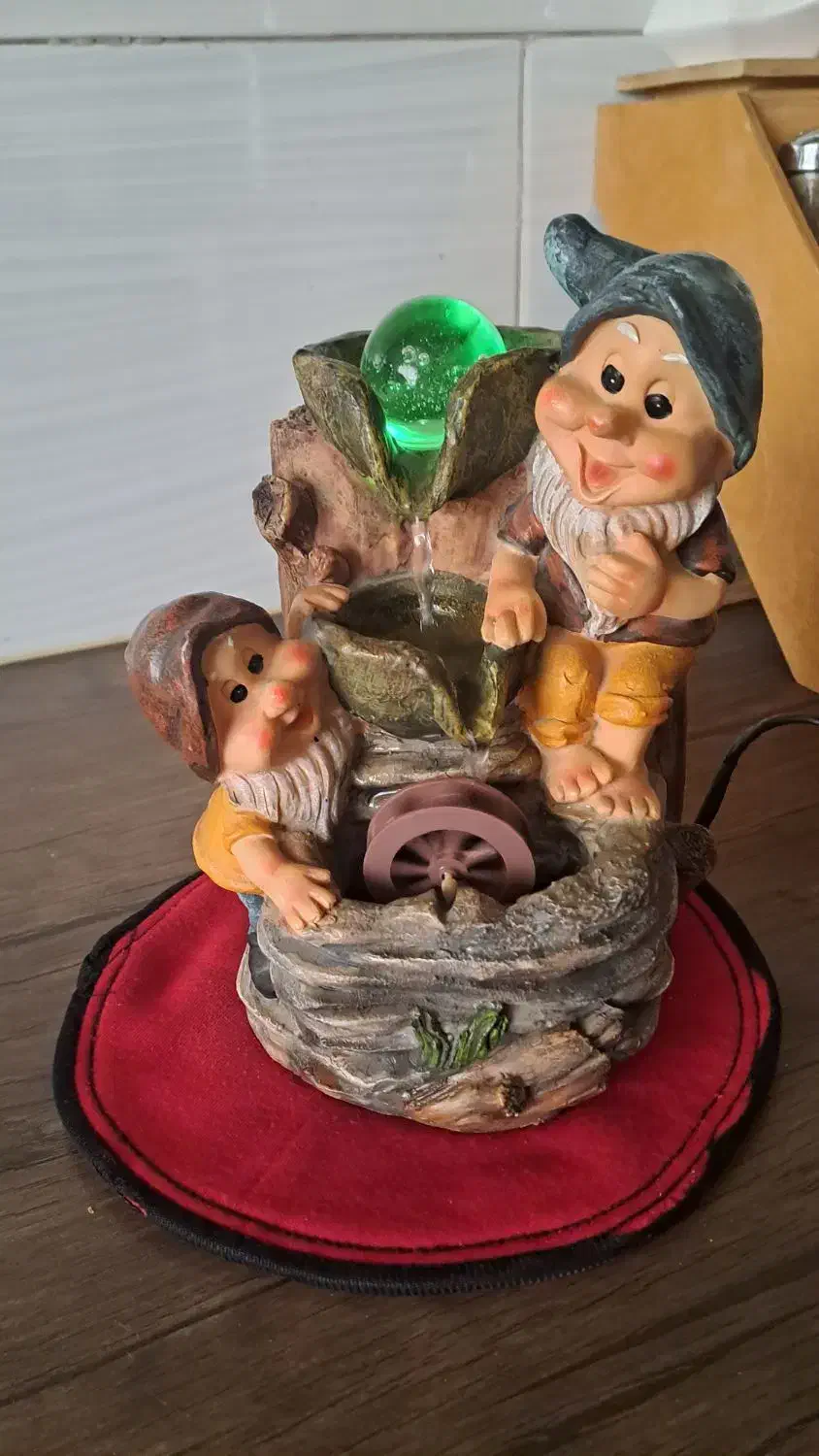 مجسمه آبشاری ورنگی وبرقی|مجسمه، تندیس، ماکت|قدس, شهر‌قدس|دیوار