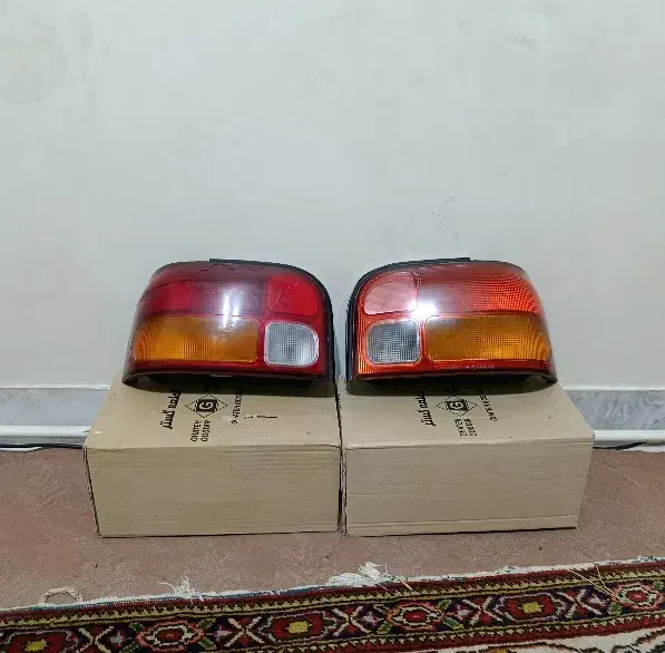چراغ عقب ، چراغ خطر عقب پراید صبا یک جفت|قطعات یدکی و لوازم جانبی|تبریز, |دیوار