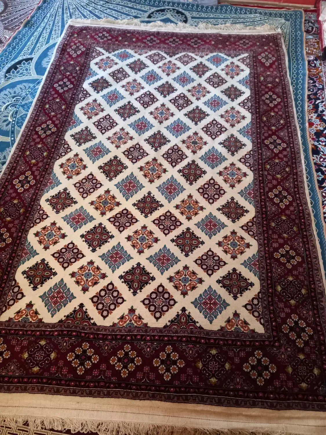 فرش دست بافت|فرش|همدان, |دیوار