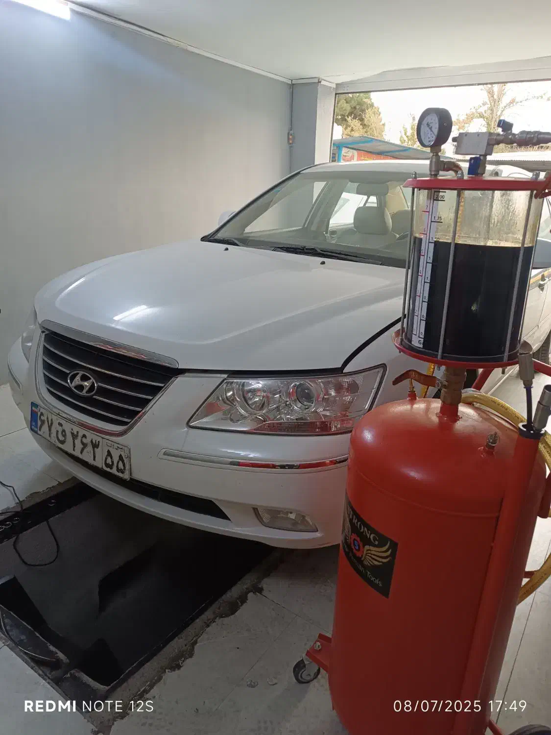 شارژ گاز کولر با دستگاه تمام اتوماتیک باتریسازی|خدمات موتور و ماشین|تهران, حر|دیوار