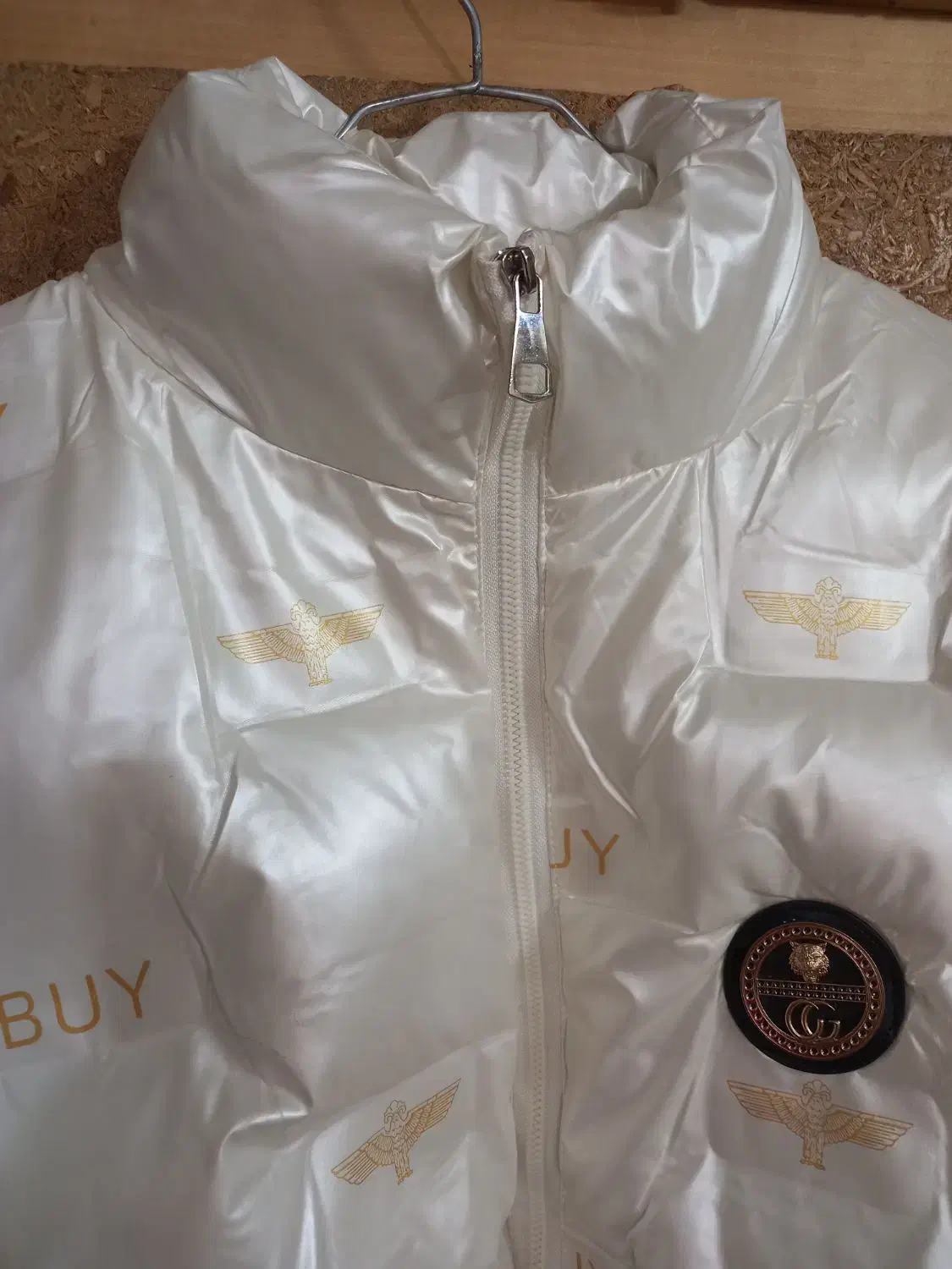 کاپشن براق سفید مدل BUY|لباس|مشهد, شهید رضوی|دیوار