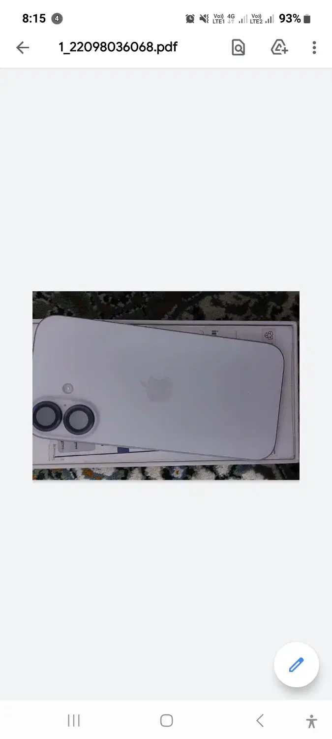 آیفون ۱۶ نرمال تمیز|موبایل|شاهینشهر, شهرک مطهری|دیوار