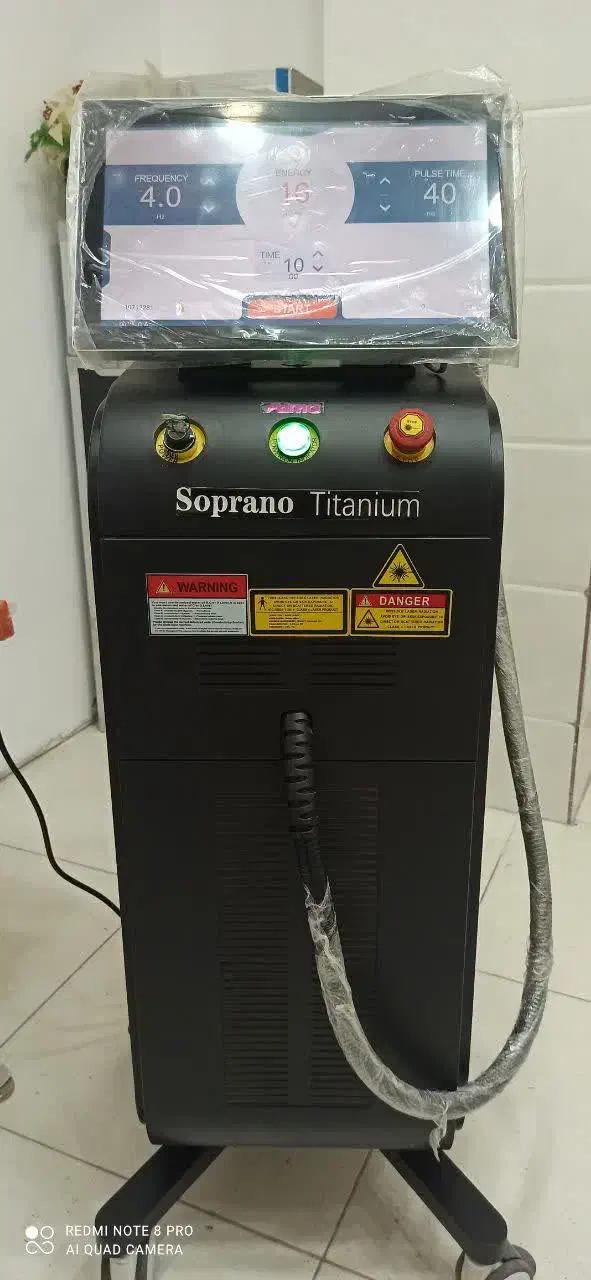 فروش یک دستگاه لیزر مو .سوپرانو تیتانیوم 2022|آرایشی، بهداشتی، درمانی|جم, |دیوار