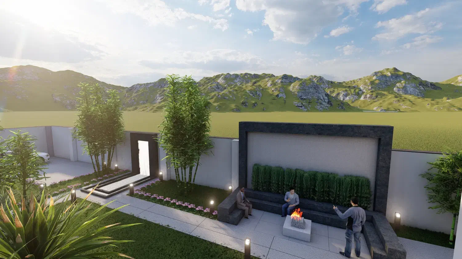 طراحی ویلا سازه محوطه نقشه کش اتوکد ازبیلت تاسیسات|خدمات پیشه و مهارت|محمودآباد, |دیوار