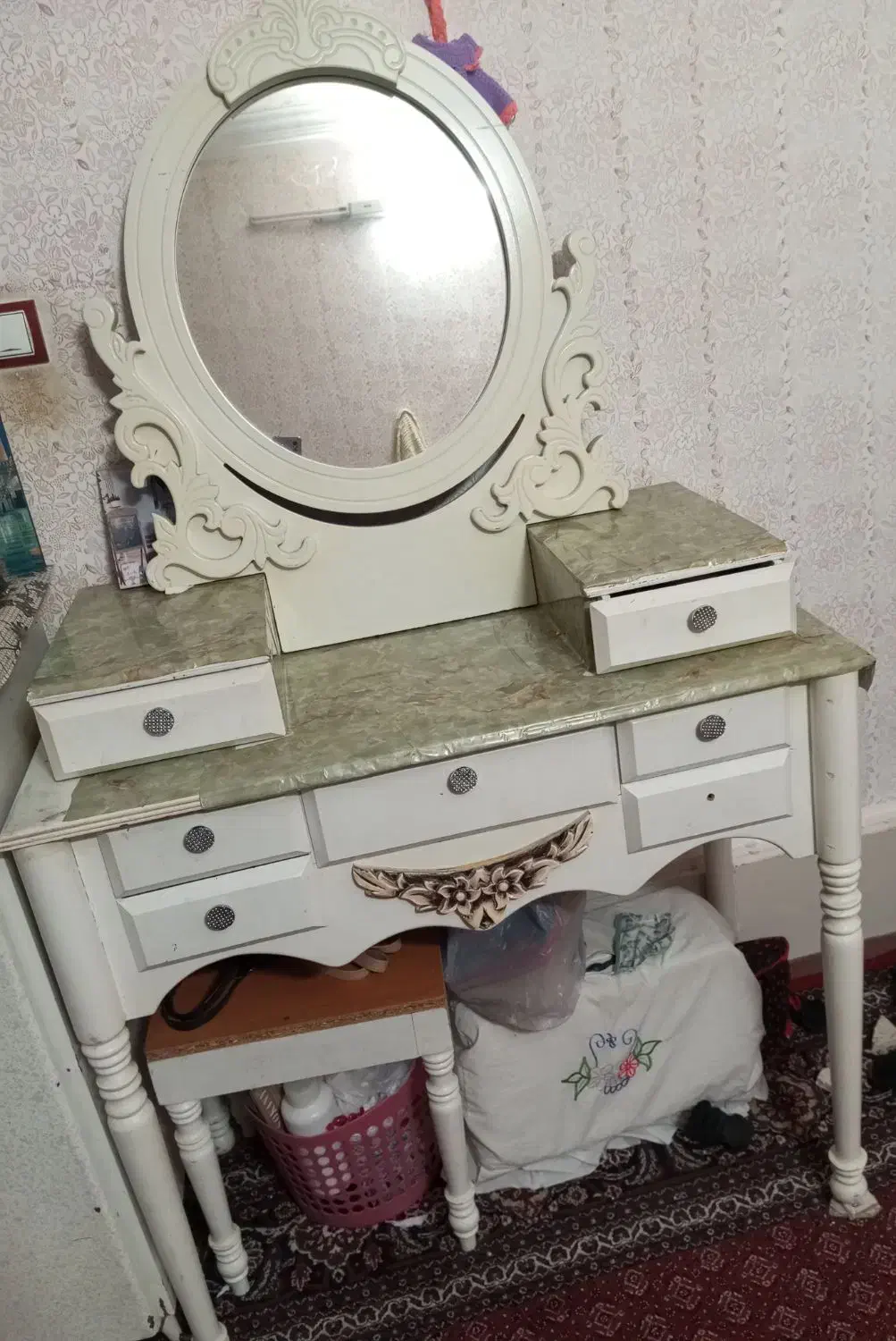 آینه ،بوفه،میز آرایشی ،فروشی|مبلمان خانگی و میز عسلی|سلطانیه, |دیوار