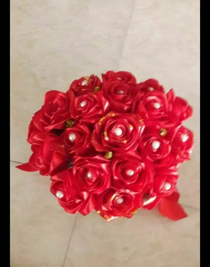 گل روبانی|گل مصنوعی|ورامین, ورامین|دیوار