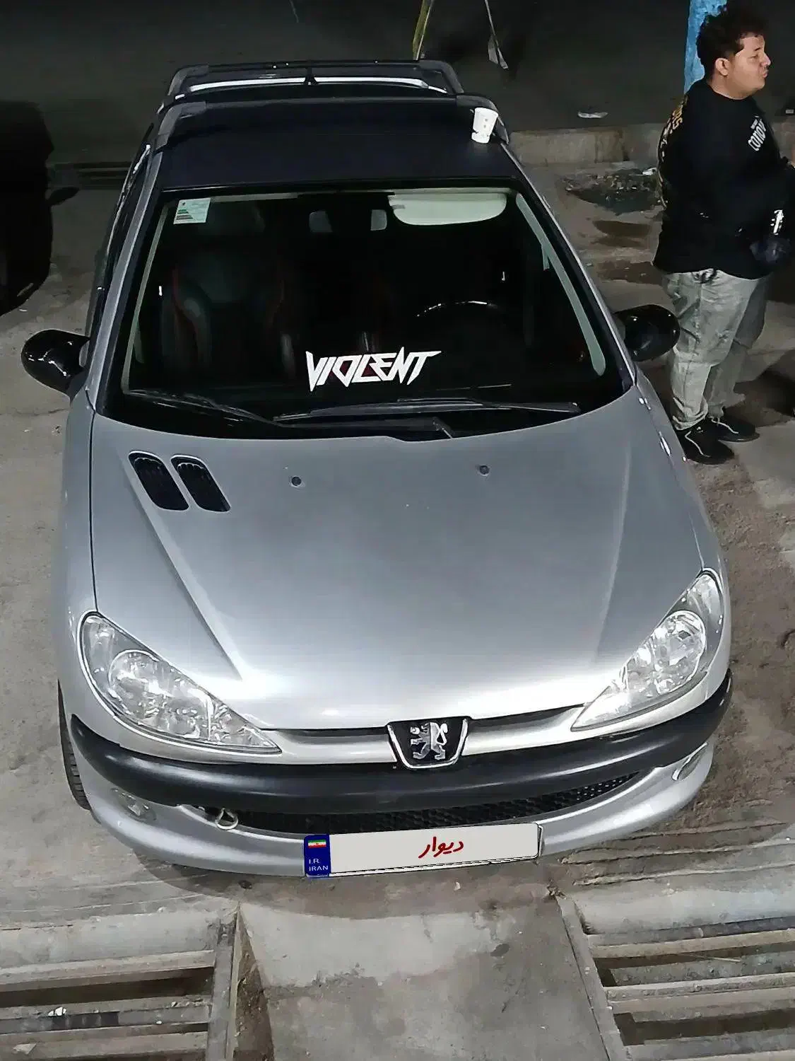 206 مدل ۸۳|خودرو سواری و وانت|پرند, فاز ۲|دیوار