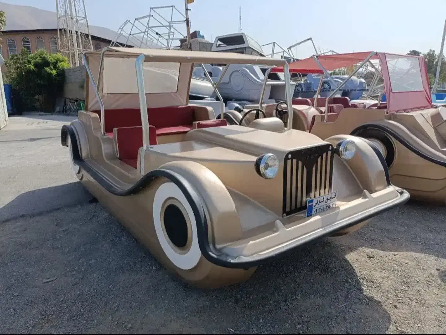 قایق پدالی فولکسی قو ورزشی کودک فایبرگلاس|قایق و سایر وسایل نقلیه|گرمدره, |دیوار