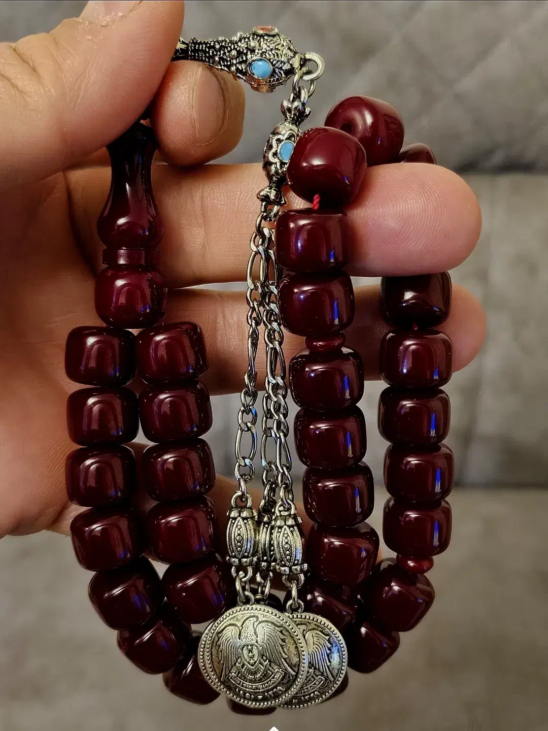 فاتوران سرخ عثمانی کلکسیونی|جواهرات|شیراز, گلشن|دیوار