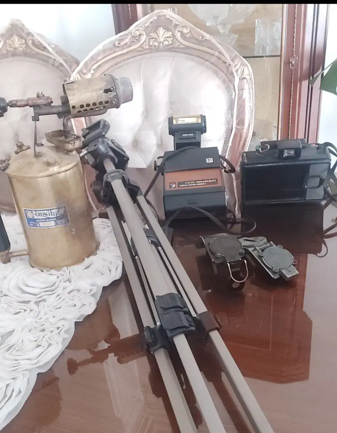 دوربین قطب نما تریموس عتیقه و قدیمی|کلکسیون اشیاء عتیقه|کرج, فاز ۴ مهرشهر|دیوار