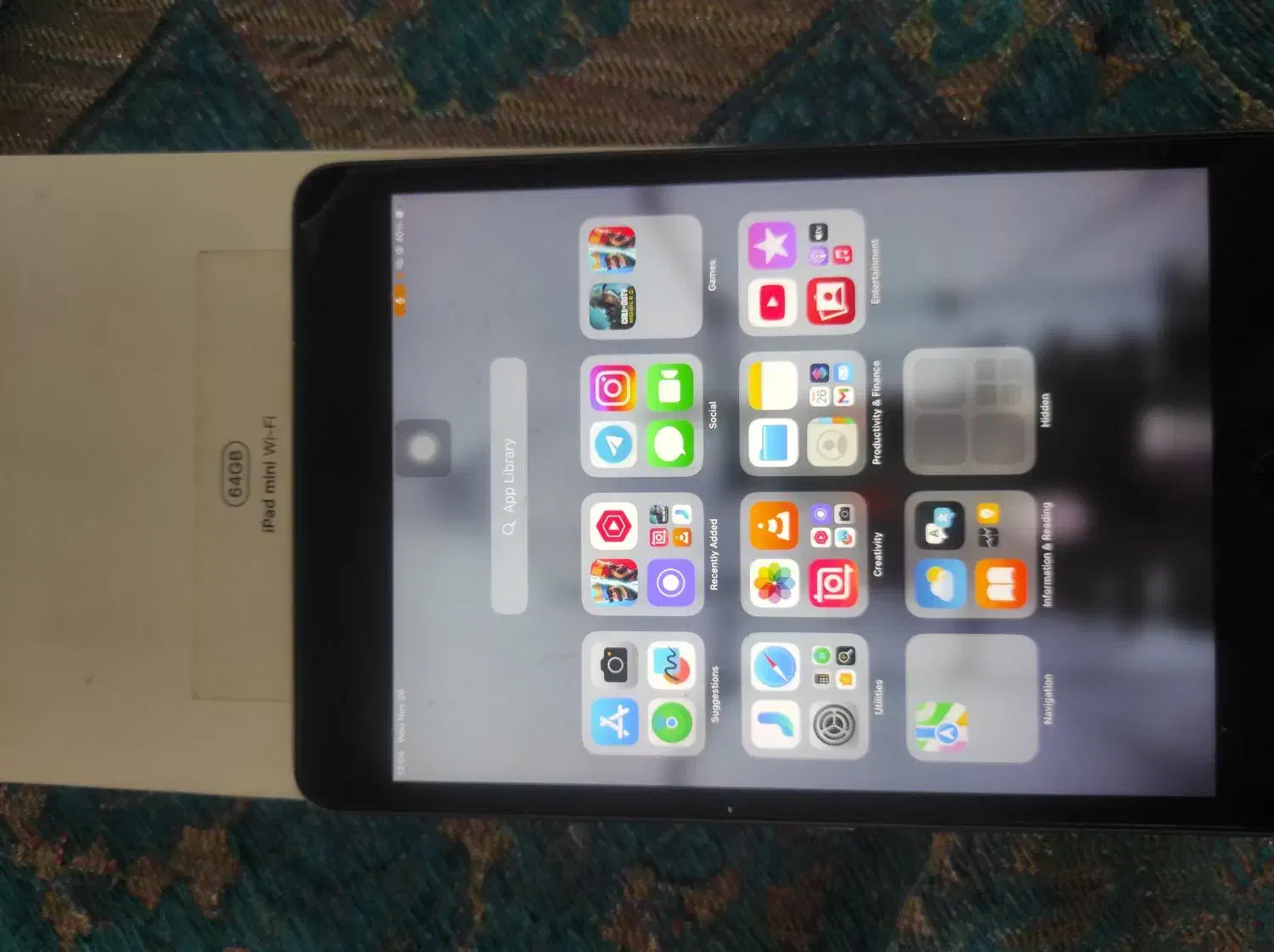 ایپد مینی 64 گیگ رم 4|تبلت|خرمآباد, |دیوار