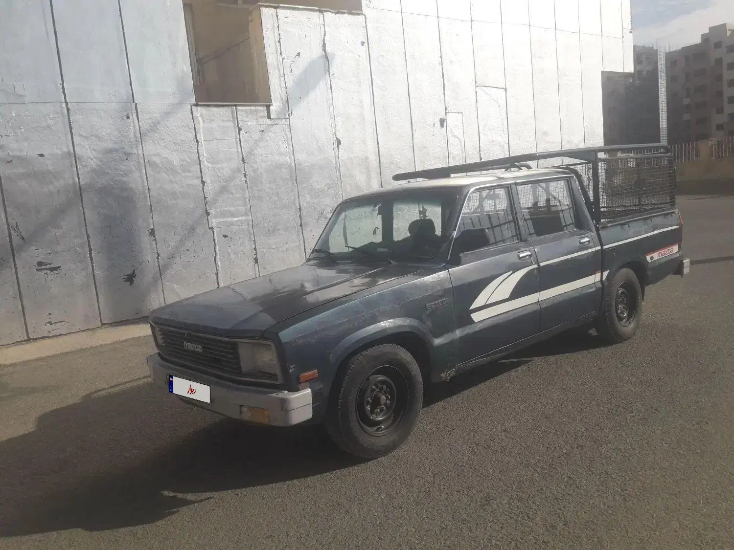 وانت مزدا 2000 دو کابین دوگانه سوز، مدل ۱۳۸۰|خودرو سواری و وانت|سنندج, |دیوار