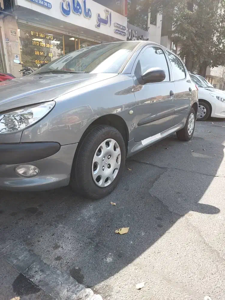 پژو ۲۰۶ مدل ۱۳۹۳ خاکستری تیپ ۵ بی رنگ|خودرو سواری و وانت|تهران, دریان‌نو|دیوار
