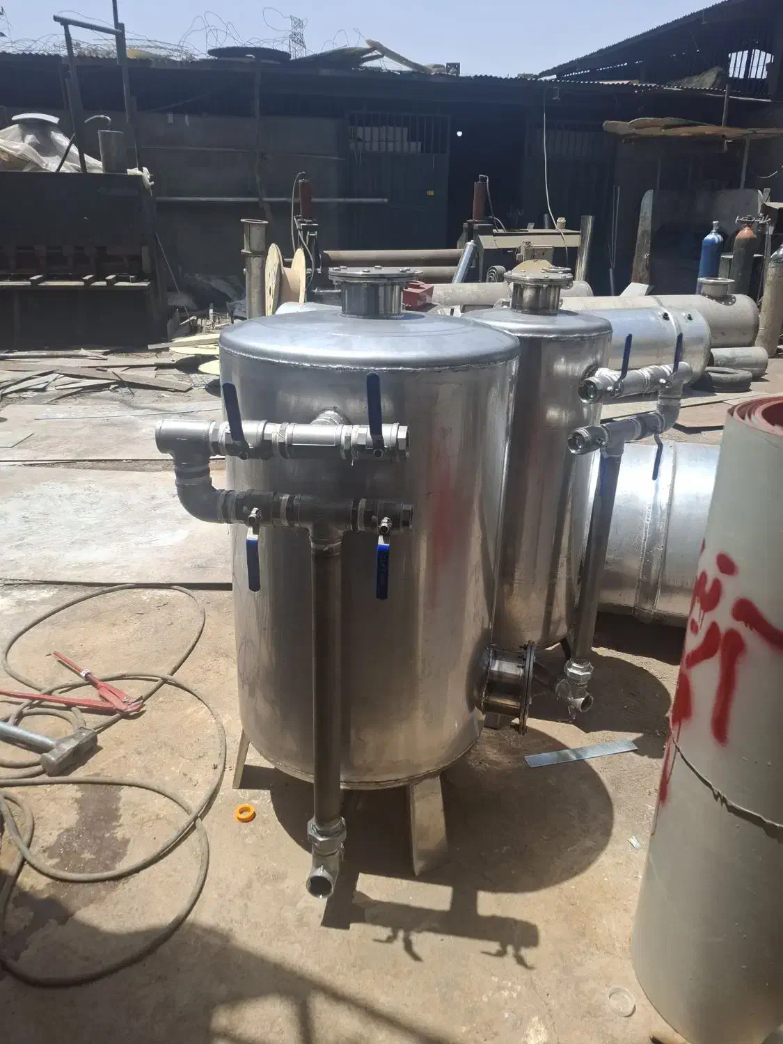 منبع دوجداره،دیگ ابگرم،کوئلدار،فیلترشنی،مبدل|خدمات پیشه و مهارت|تهران, طیب|دیوار