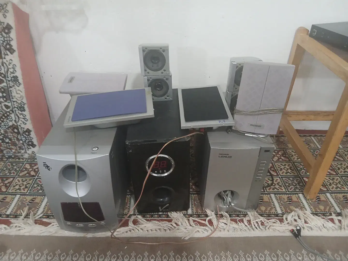 چند عدداسپیکرسالم همشان سالمن|سیستم صوتی خانگی|کرمانشاه, |دیوار