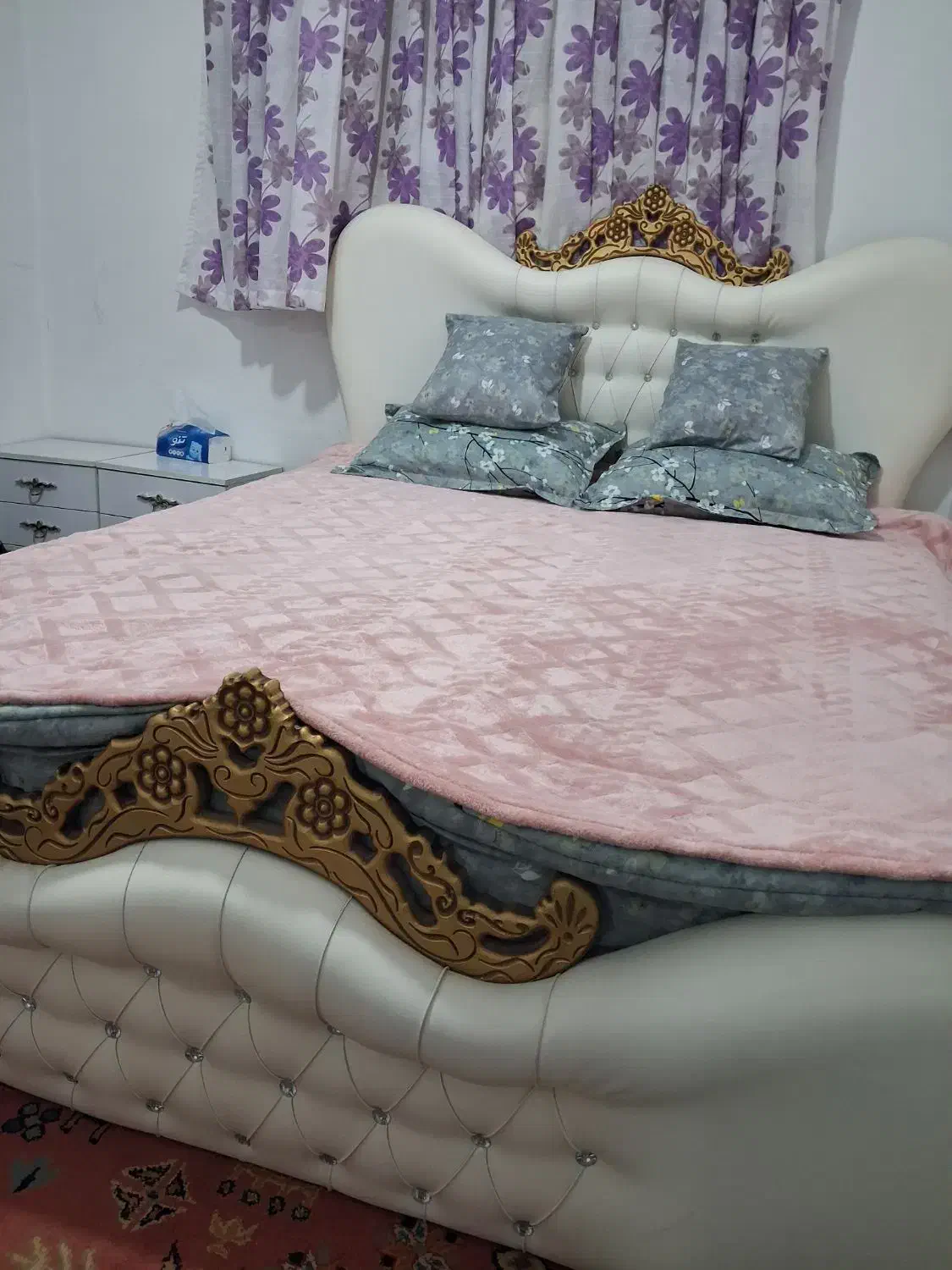 تخت خواب ۲نفره|تخت و سرویس خواب|کرمانشاه, |دیوار