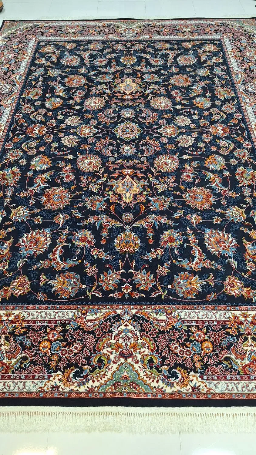 دو تخته فرش12متری طرح افشان 700شانه|فرش|ایلام, |دیوار