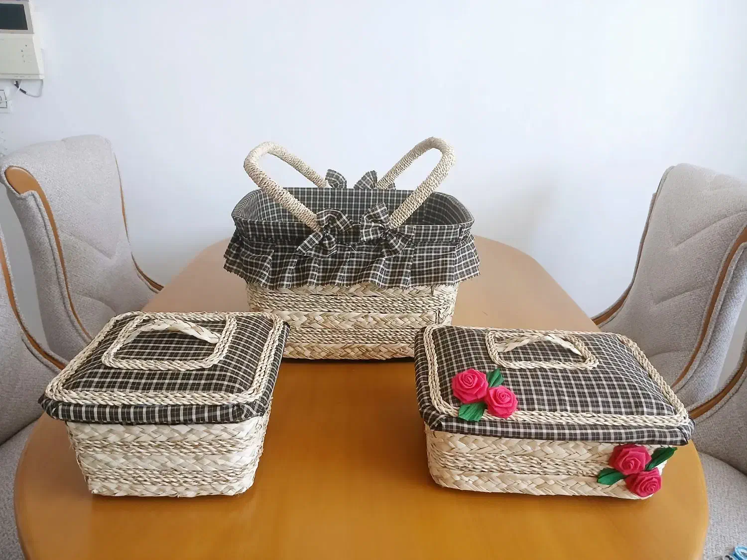 سبد و جا نونی|صنایع دستی و سایر لوازم تزئینی|رشت, حومه رشت|دیوار