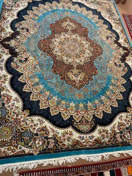 فرش ۱۲ متری در حد نو|فرش|شهرضا, |دیوار