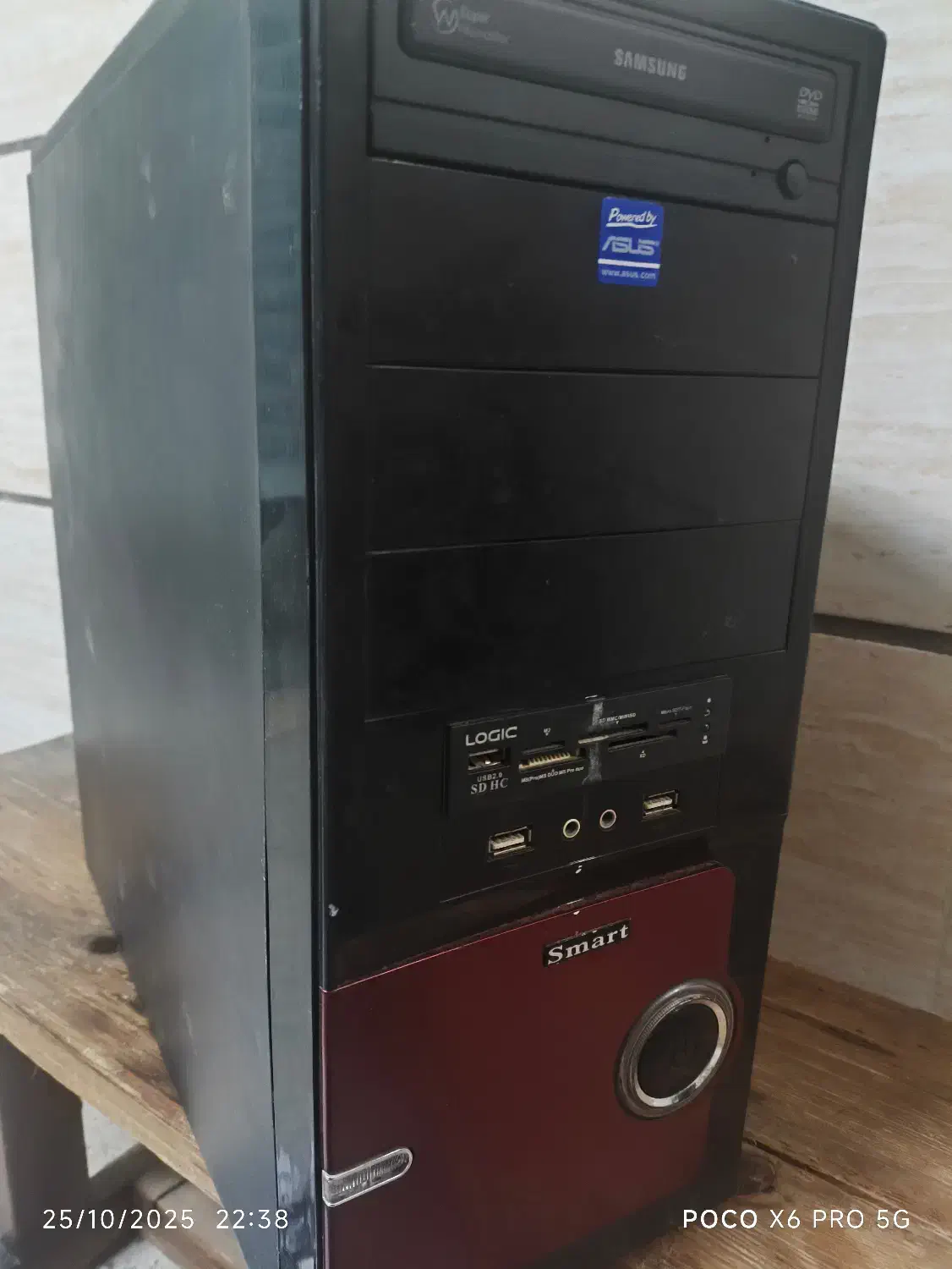 قاب کیس همراه پاور و رایتر و رم ریدر|قطعات و لوازم جانبی رایانه|قزوین, |دیوار