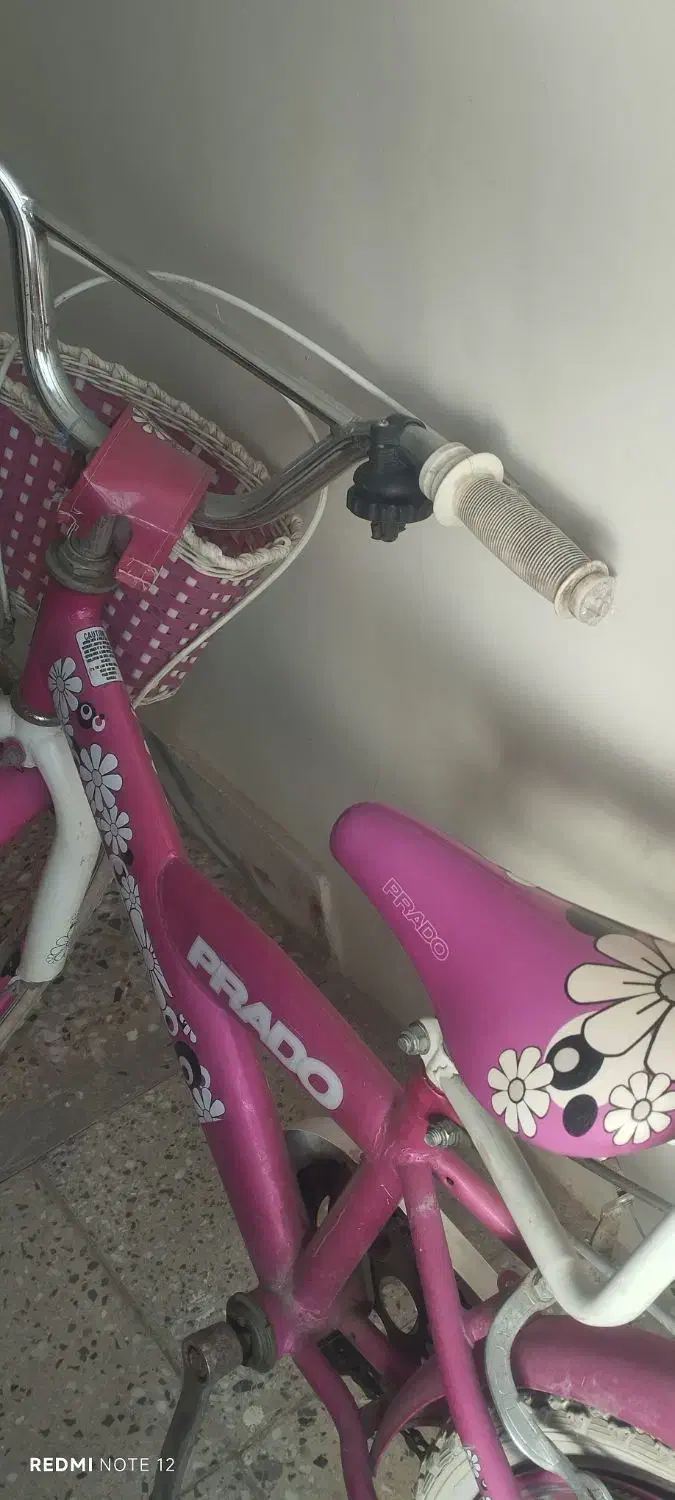 دوچرخه دخترانه سایز ۱۶|دوچرخه، اسکیت، اسکوتر|شاهینشهر, شهرک گلدیس|دیوار