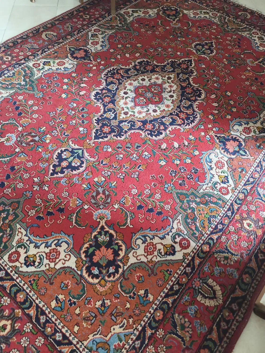 یک تخته فرش دستباف نه متری لاکی|فرش|کرج, گوهردشت|دیوار