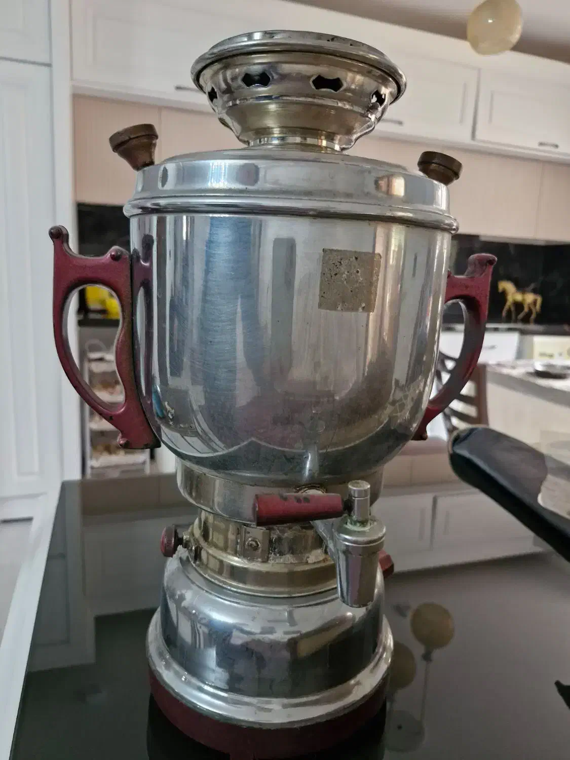 سماور گازی ۴ لیتری|سماور، چای‌ساز، قهوه‌ساز|مشهد, شهید رضوی|دیوار