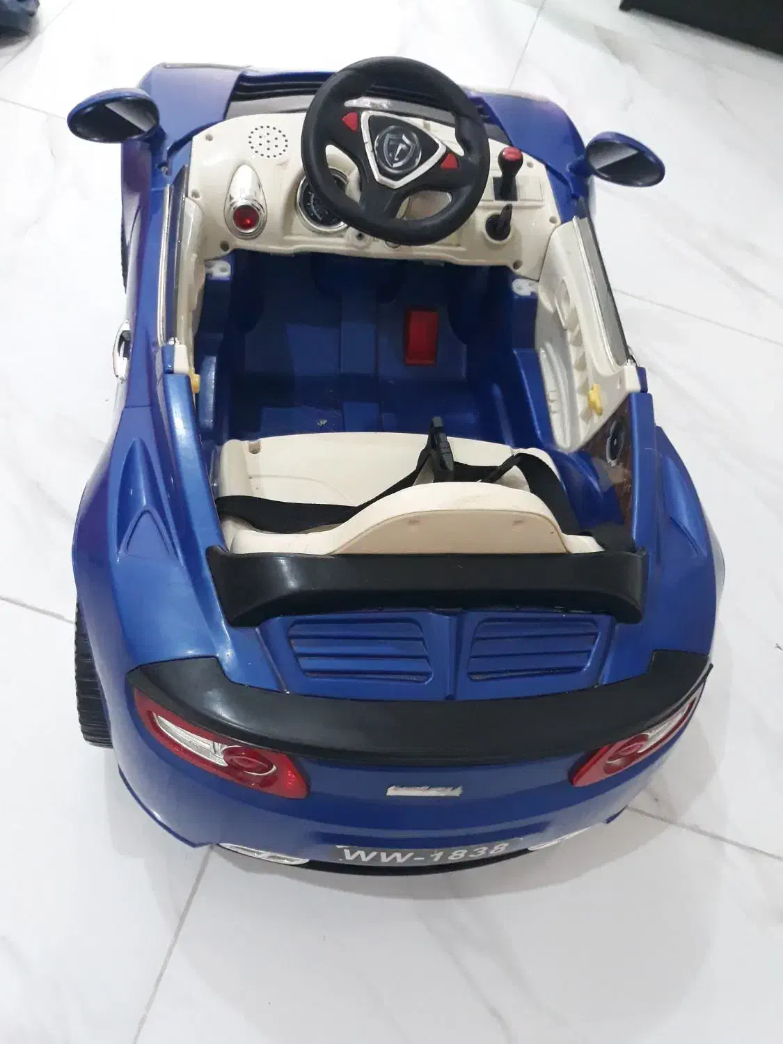 ماشین شارژی دومتوره فلاش خور وکنترلی|اسباببازی بچه|ساری, |دیوار