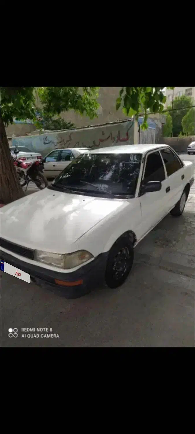 تویوتا کرولا ۱۹۹۰دانشجویی|خودرو سواری و وانت|مریوان, |دیوار