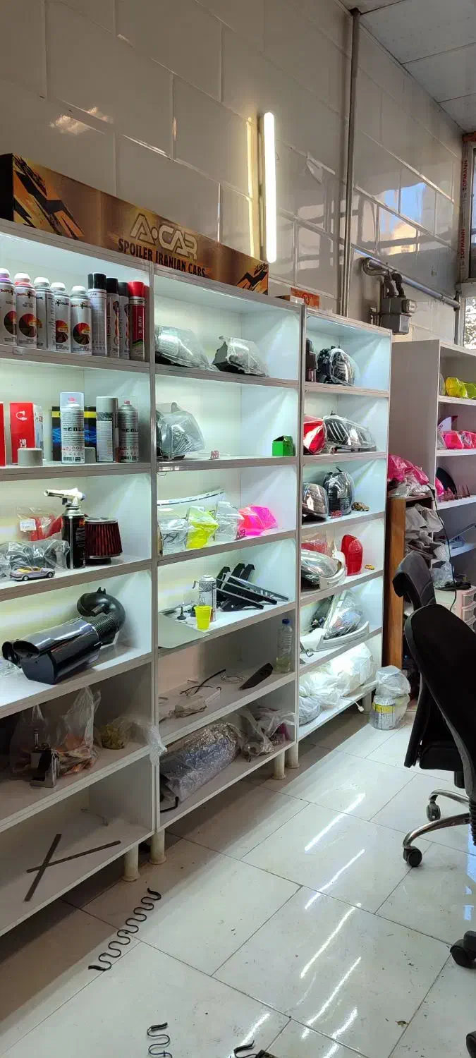 قفسهmdf چراغ دار ۶ طبقه،نناسب همه شغل ها|فروشگاه و مغازه|فردیس, شهرک ارم|دیوار