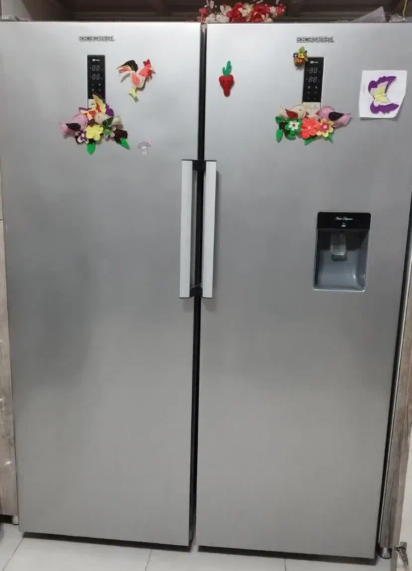 یخچال فریزر دوقلو الکتروجنرال|یخچال و فریزر|لنجان, |دیوار