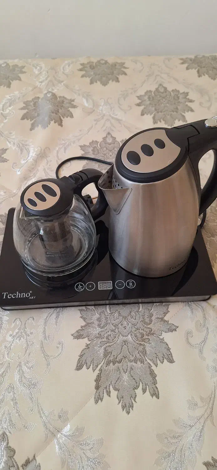 چایی ساز تکنو و قهوه جوش گوسونیک|سماور، چای‌ساز، قهوه‌ساز|محمدشهر, همایون ویلا|دیوار