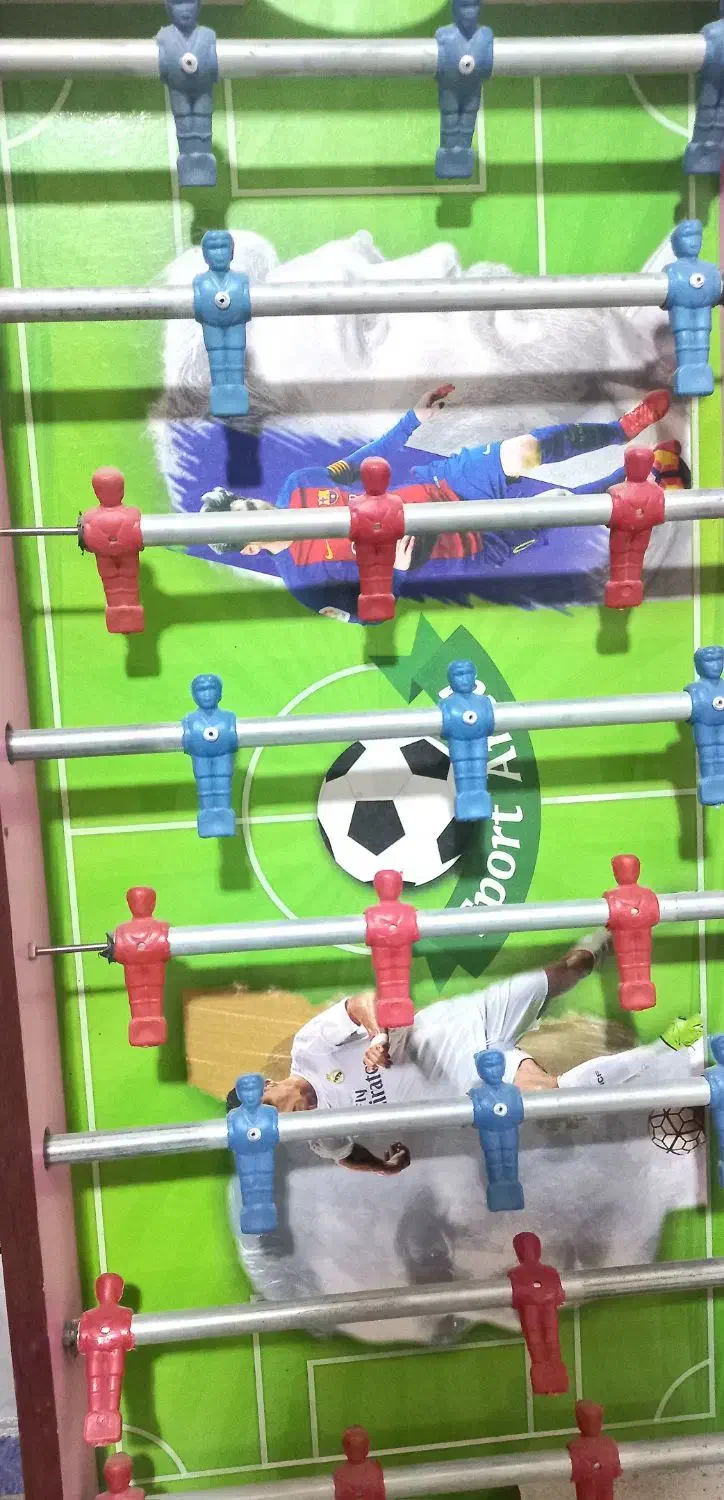 فوتبال دستی رونالدو و مسی (نو)|تجهیزات ورزشی|آران و بیدگل, |دیوار