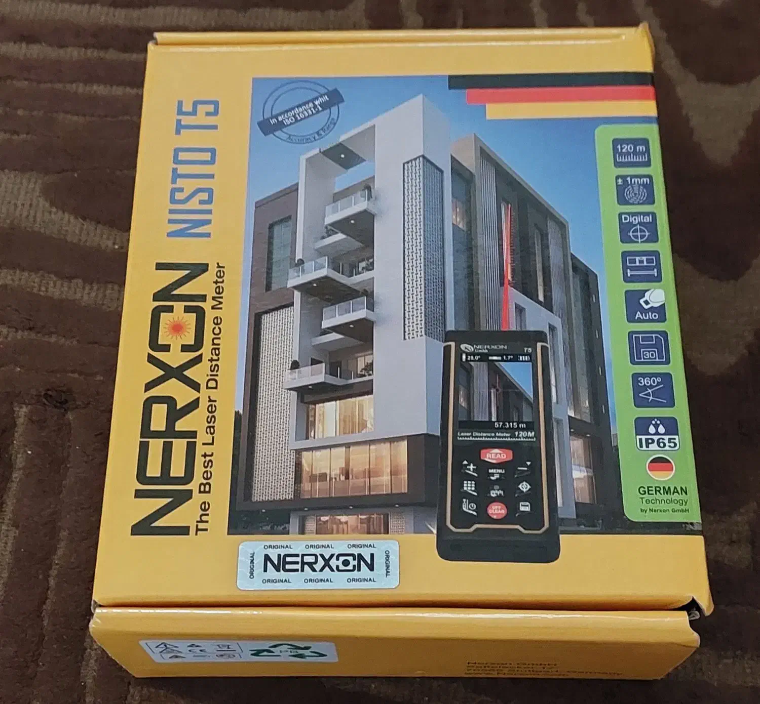 مترلیزری ۱۲۰ متری دوربین دار نرکسون آلمان T5|ابزارآلات|تهران, دبستان|دیوار