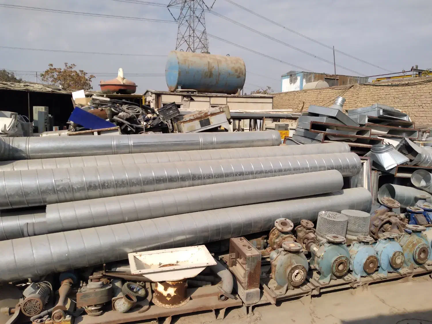 لوله تهویه هوا و اتصالات|مصالح و تجهیزات ساختمان|صباشهر, |دیوار