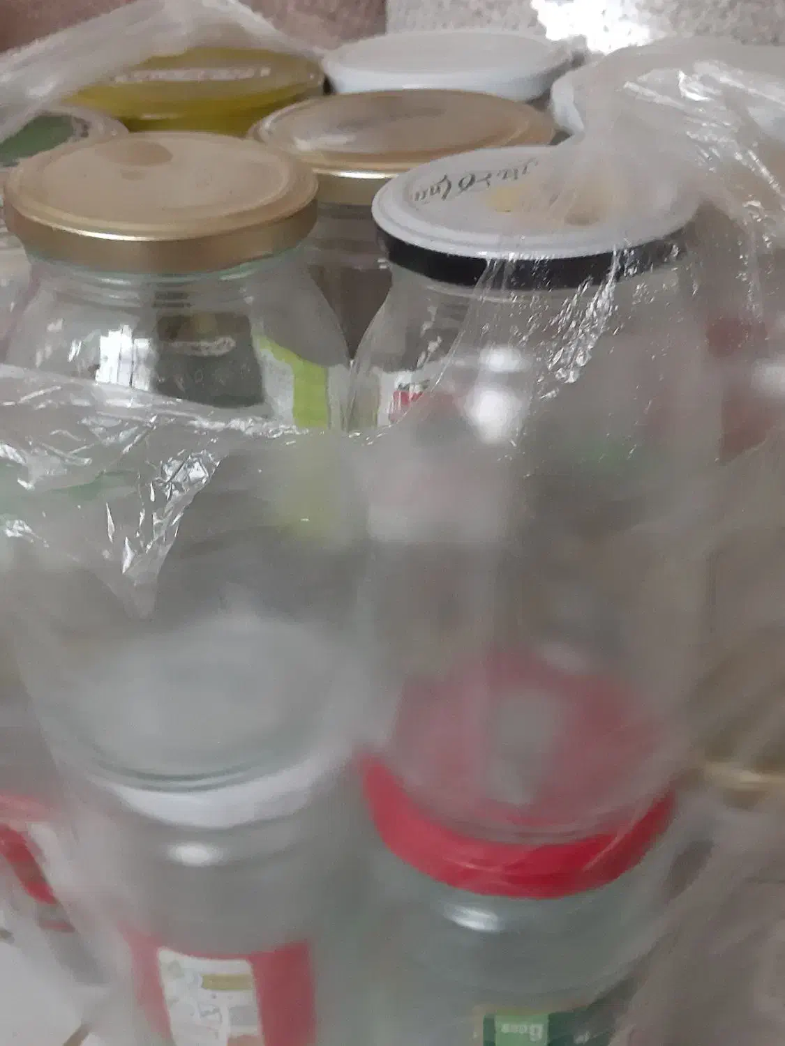 شیشه رب و ترشی ۳۴ عدد|ظروف نگهدارنده، پلاستیکی، یک‌بارمصرف|محمدشهر, همایون ویلا|دیوار