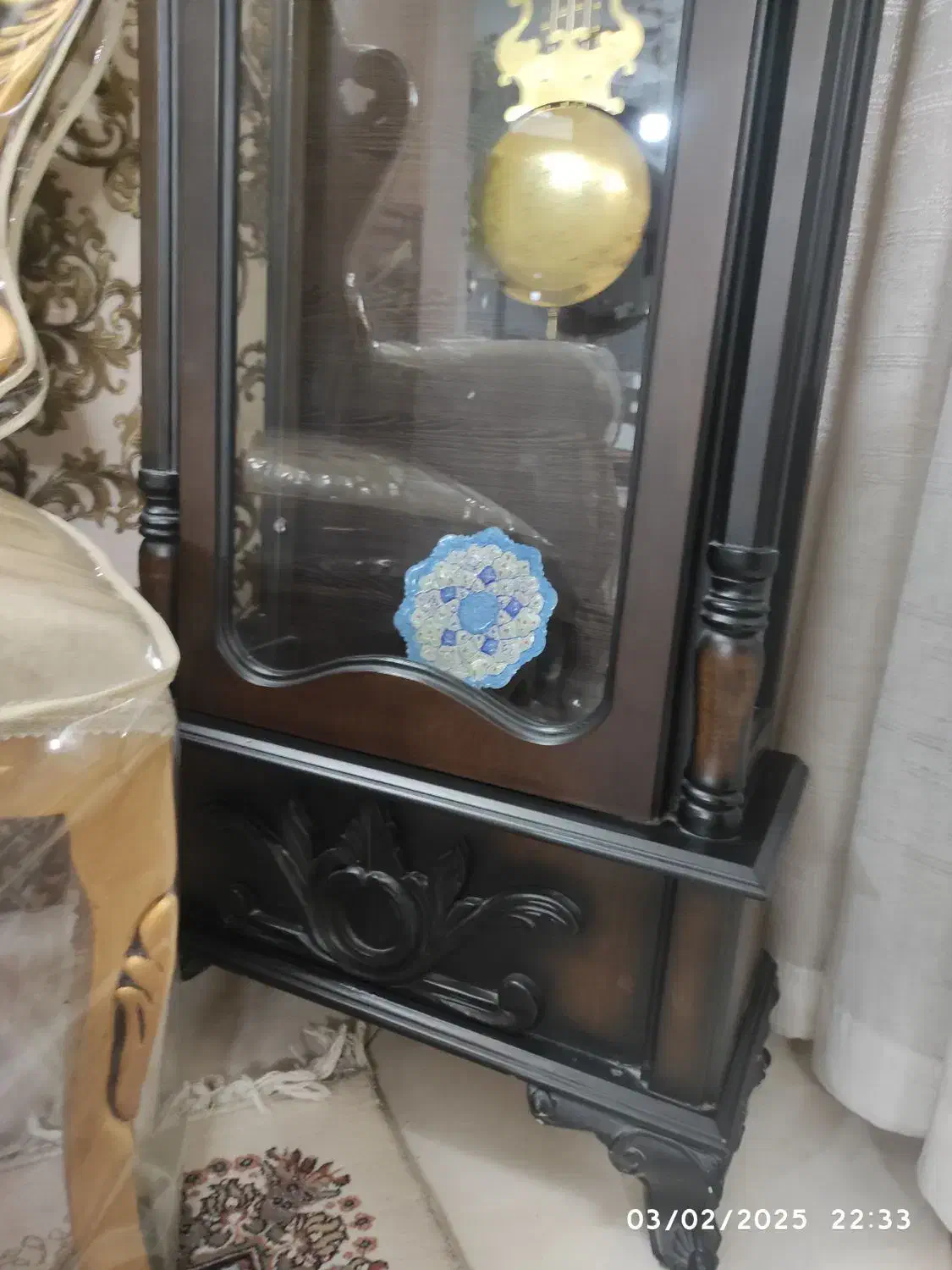 ساعت ایستاده چوبی|ساعت دیواری و تزئینی|مشهد, انقلاب|دیوار