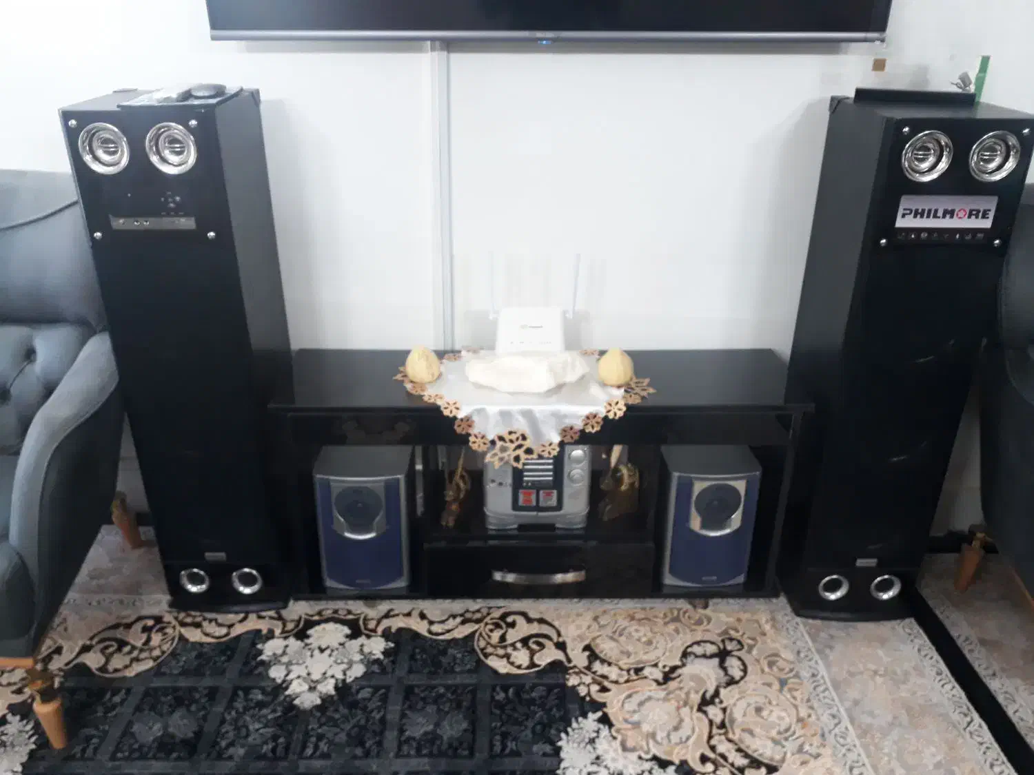 باند|سیستم صوتی خانگی|کاشان, مزرعه نو|دیوار