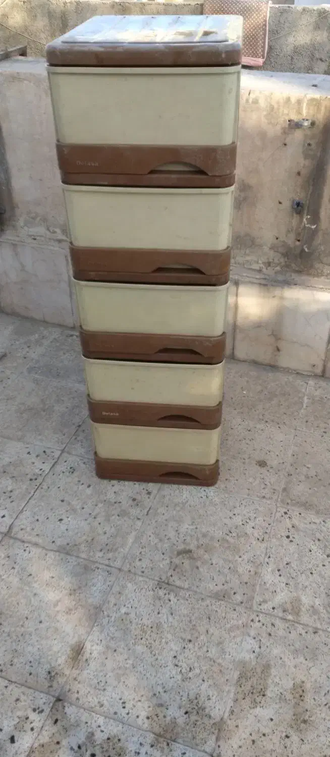 دراور فایل۳کشوپلاستیکی الوندو۵کشو پلاستیکی دل آسا|جاکفشی، کمد، دراور|تهران, مجیدیه|دیوار