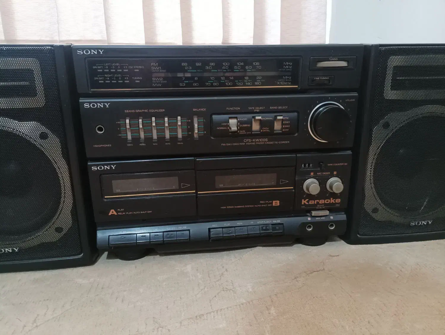 رادیو ضبط سونی|سیستم صوتی خانگی|کرمانشاه, |دیوار