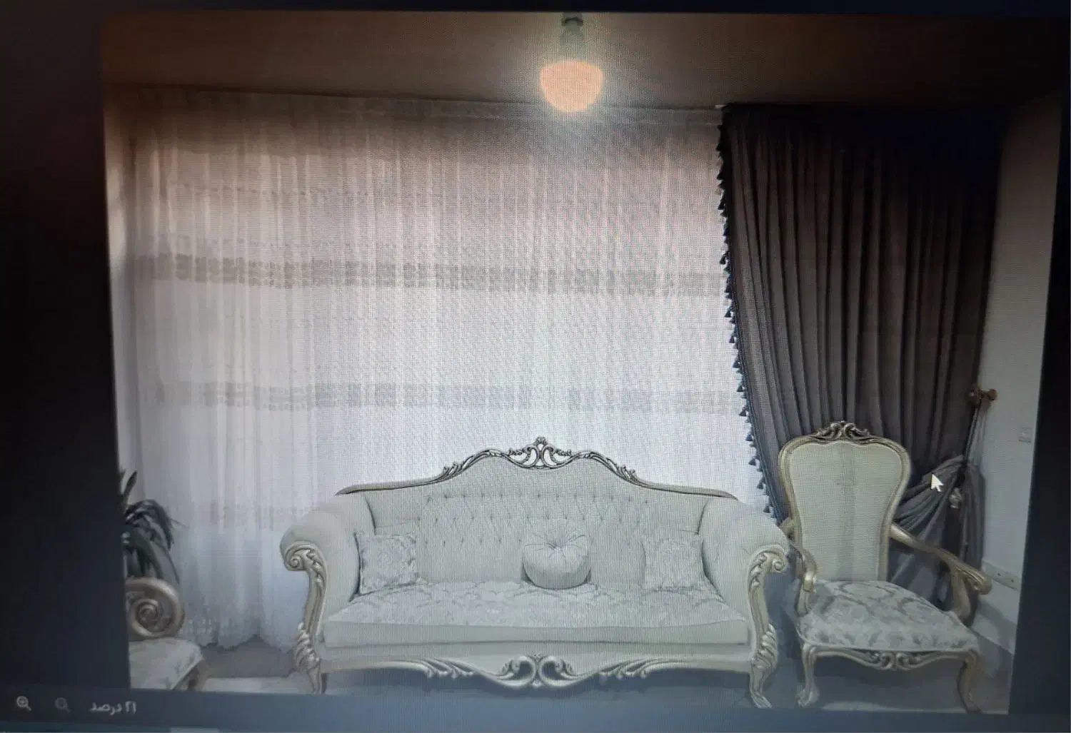 پرده تور|پرده، رانر، رومیزی|فولادشهر, B4|دیوار